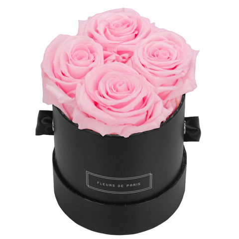 Small / Black - Round / Bridal Pink